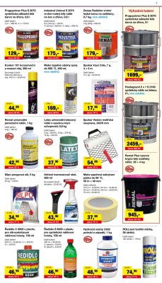 akční leták Barvy a laky drogerie 3.1.2019-19.1.2019