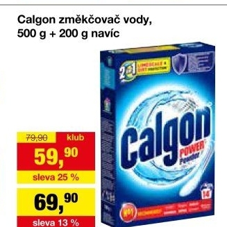 Změkčovač vody Calgon