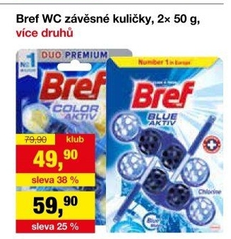 WC blok Bref