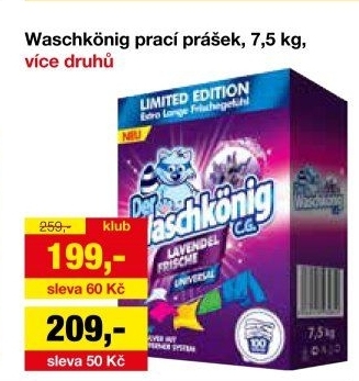 Prací prášek Waschkönig