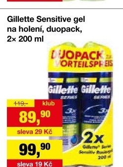 Gel na holení pánský Series Gillette