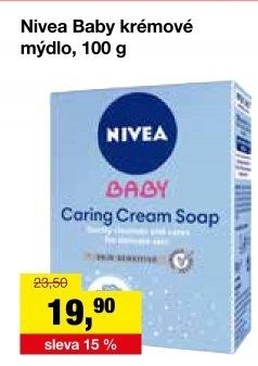 Mýdlo krémové dětské Baby Nivea