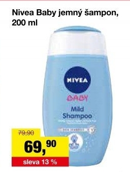 Šampon dětský jemný Baby Nivea