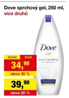 Sprchový gel Dove
