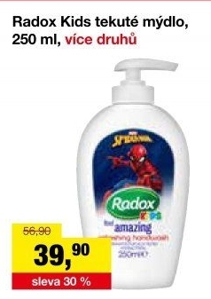 Tekuté mýdlo dětské Radox
