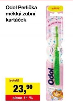 Kartáček na zuby dětský Perlička Odol
