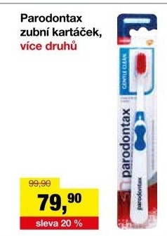 Kartáček na zuby Parodontax