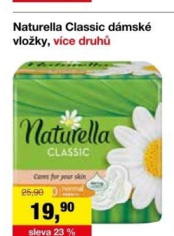 Vložky dámské Classic Naturella