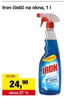 Čistič oken Iron Severochema