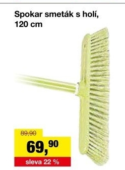 Smeták s tyčí Spokar