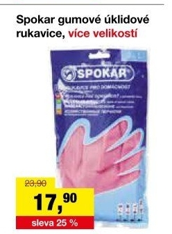 Rukavice gumové Spokar