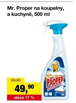 Čistič koupelen Mr. Proper