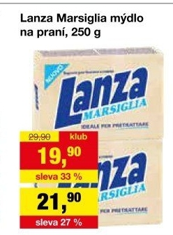 Mýdlo na praní Lanza