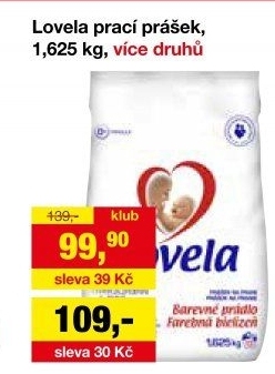 Prací prášek Lovela