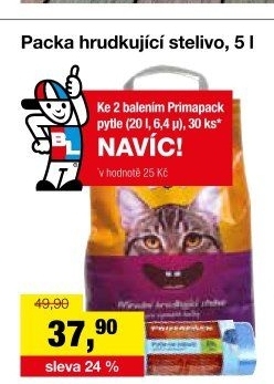 Stelivo pro kočky Packa Balanim