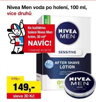 Voda po holení Men Nivea