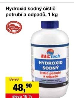 Hydroxid sodný Baltech