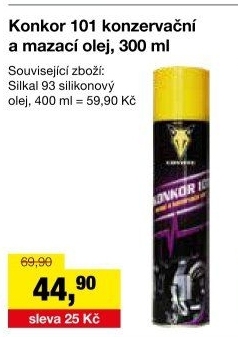 Olej konzervační Konkor Coyote