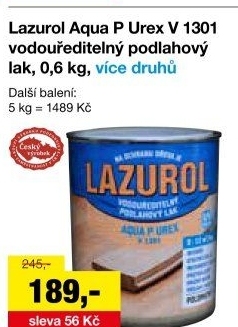 LAZUROL AQUA P UREX