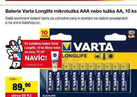 BATERIE VARTA