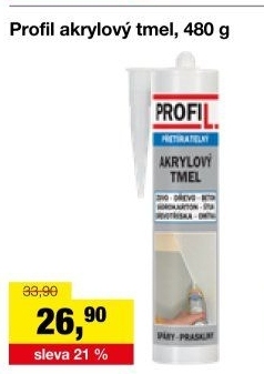 Akrylový tmel Profil