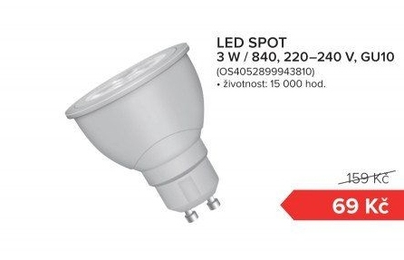 LED žárovka bodová Osram