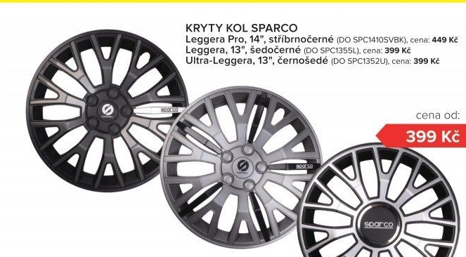 Kryty kol Sparco R14