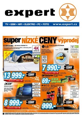 akční leták Expert elektro 3.1.2019-9.1.2019