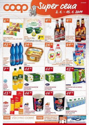 akční leták COOP 2.1.2019-15.1.2019