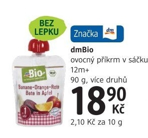Ovocná kapsička dm Bio