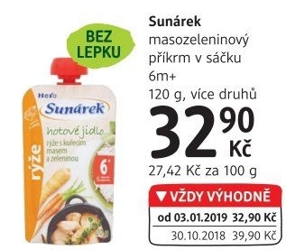 Hotová jídla Do ručičky Sunárek