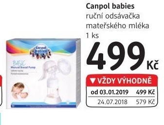 Odsávačka mléka Canpol Babies