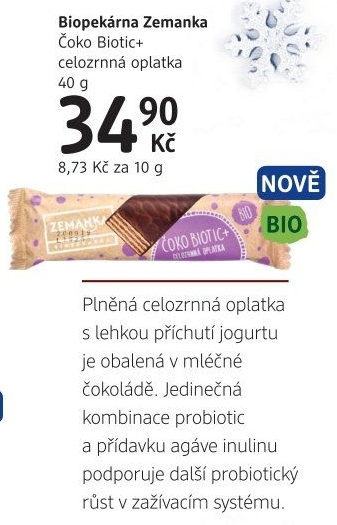 Oplatky bio Zemanka
