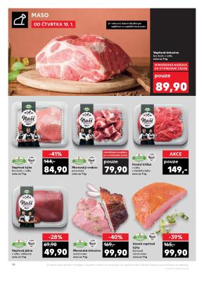 akční leták Kaufland 10.1.2019-16.1.2019