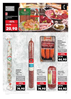 akční leták Kaufland 10.1.2019-16.1.2019