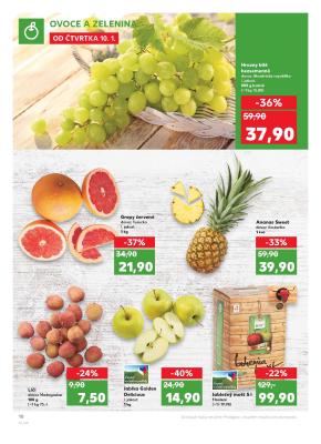 akční leták Kaufland 10.1.2019-16.1.2019