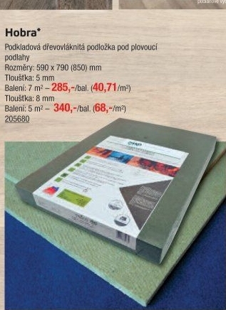 Izolační podložka Hobra Asko