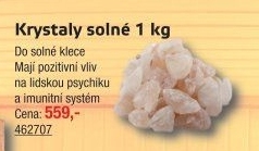 Solné krystaly