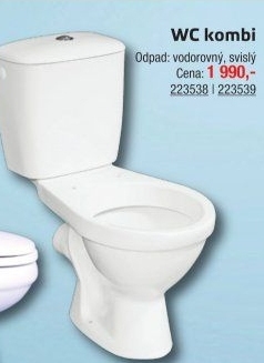 WC kombi s keramickou nádržkou Jika