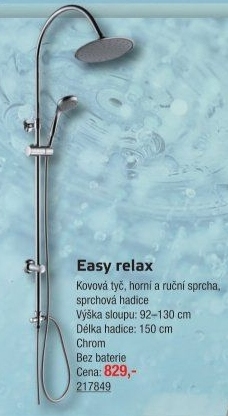 Sprchový sloup Easy Relax Luxo Home