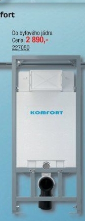 Předstěnový instalační systém pro WC Komfort
