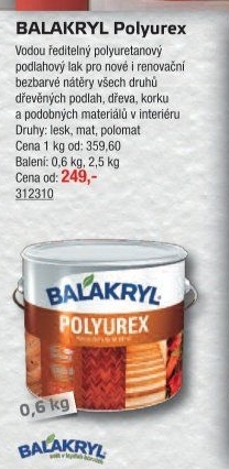 Lak Polyurex Balakryl