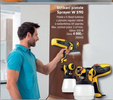 Stříkací pistole Wagner Universal Sprayer W 590