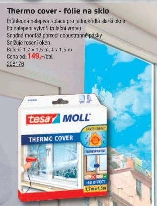 Fólie na okno Thermo Cover Tesa
