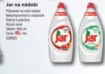 Prostředek na nádobí Jar