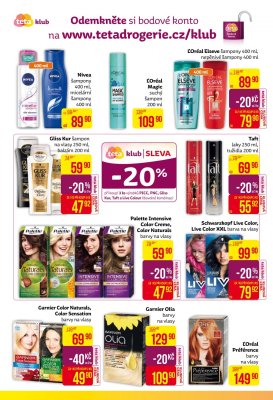 akční leták Teta drogerie 10.1.2019-21.1.2019