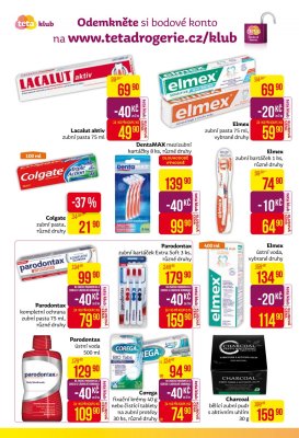 akční leták Teta drogerie 10.1.2019-21.1.2019