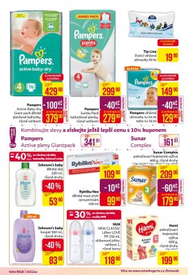 akční leták Teta drogerie 10.1.2019-21.1.2019