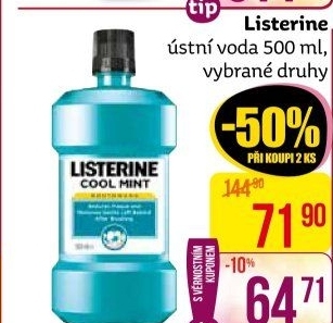 Ústní voda Listerine