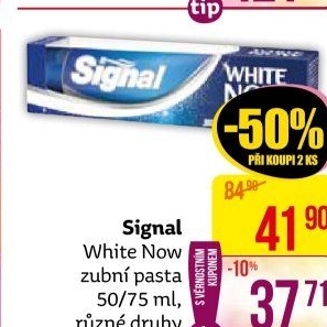 Pasta na zuby White Now Signal